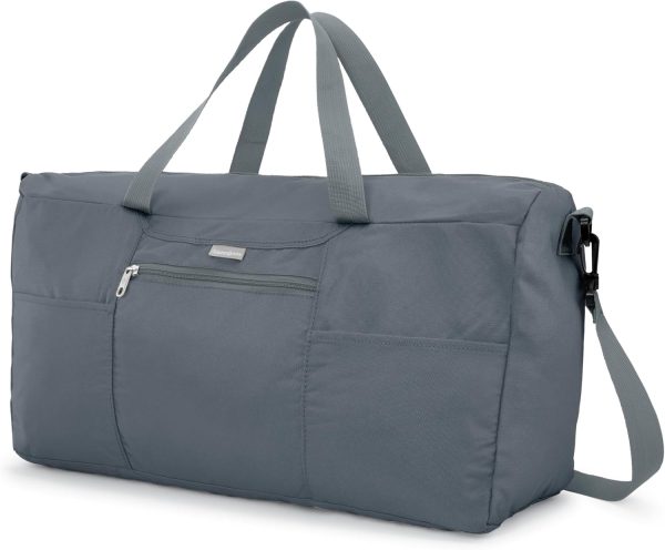 Foldaway Duffle Bag, State Blue - Image 2